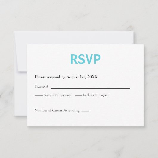 Yosemite National Park RSVP Card Retro (Vorderseite)