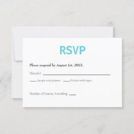 Yosemite National Park RSVP Card Retro