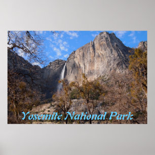 Yosemite National Park Scenery Poster