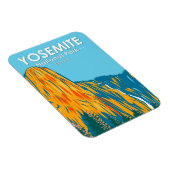 Yosemite National Park Sentinel Fall Kalifornien Magnet (Rechte Seite)