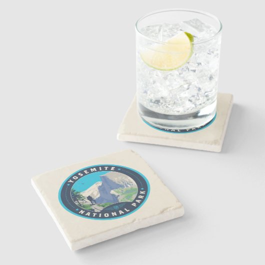 Yosemite National Park Steinuntersetzer (Seitenansicht)