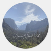 Yosemite National Park Stickers (Vorderseite)