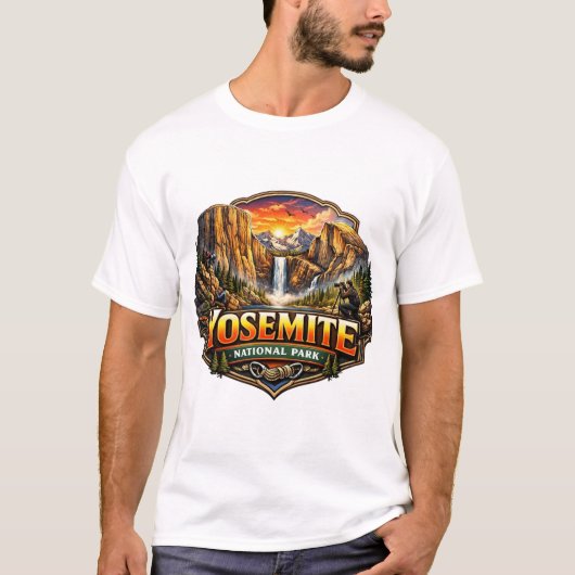 YOSEMITE NATIONAL PARK T-Shirt (Vorderseite)