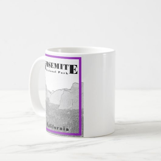 Yosemite National Park Tasse (Vorderseite Links)