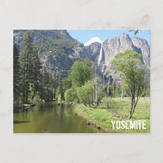 Yosemite National Park Thema Postkarte (Vorderseite)