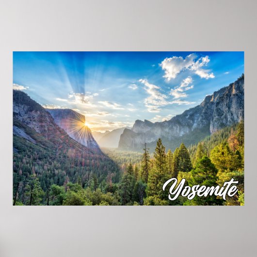 Yosemite National Park, Vereinigte Staaten Poster (Vorne)