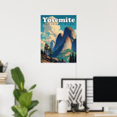 Yosemite National Park Vintage Poster (Heimbüro)