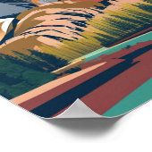 Yosemite National Park Vintage Poster (Ecke)