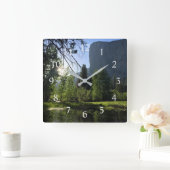 Yosemite National Park Wall Clock Quadratische Wanduhr (Zuhause)