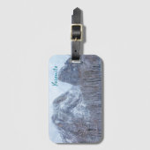 Yosemite National Park Winter Landscape Gepäckanhänger (Vorderseite Vertikal)