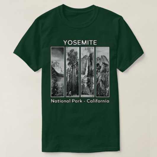 Yosemite-Nationalpark 1890 Wildnis 1 T-Shirt (Design vorne)