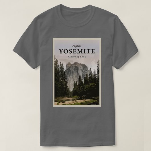 Yosemite-Nationalpark 81 T-Shirt (Design vorne)