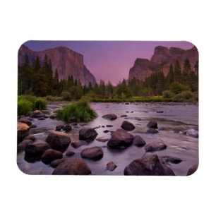 Yosemite Nationalpark an der Dämmerung Magnet