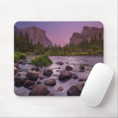 Yosemite Nationalpark an der Dämmerung Mousepad (Mit Mouse)