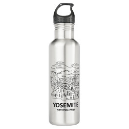 Yosemite Nationalpark Art Edelstahlflasche
