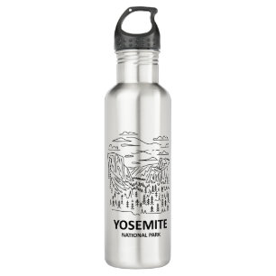 Yosemite Nationalpark Art Edelstahlflasche