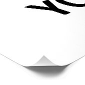 Yosemite Nationalpark Art Poster (Ecke)