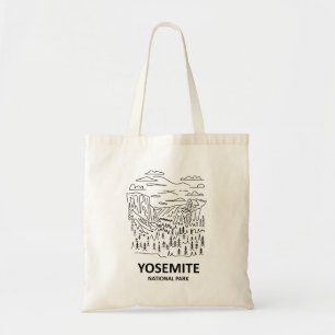 Yosemite Nationalpark Art Tragetasche