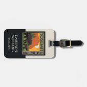 Yosemite-Nationalpark | Bärenfamilie Gepäckanhänger (Vorderseite horizontal)