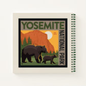 Yosemite-Nationalpark | Bärenfamilie Notizblock (Rückseite)