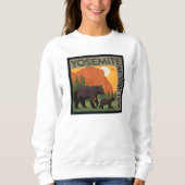 Yosemite-Nationalpark | Bärenfamilie Sweatshirt (Vorderseite)