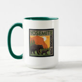 Yosemite-Nationalpark | Bärenfamilie Tasse (Links)