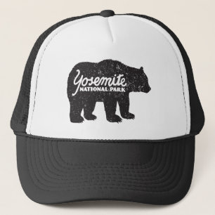 Yosemite Nationalpark Bärn-Logo-Hut Truckerkappe