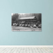 Yosemite Nationalpark Bear Creek Lodge Leinwanddruck (Insitu (Holzboden))