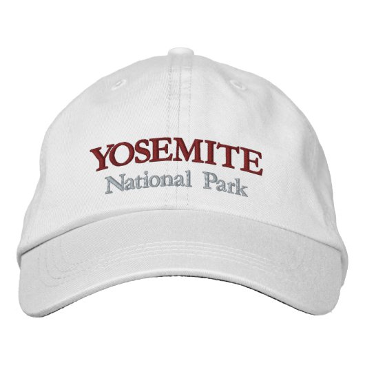 Yosemite-Nationalpark Bestickte Baseballkappe (Vorderseite)