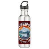 Yosemite Nationalpark Bigfoot Edelstahlflasche (Vorderseite)