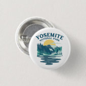 Yosemite-Nationalpark Button (Vorne & Hinten)