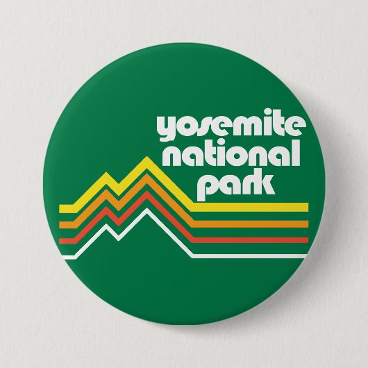 Yosemite-Nationalpark Button (Vorderseite)