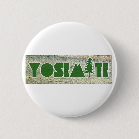 Yosemite-Nationalpark Button (Vorderseite)