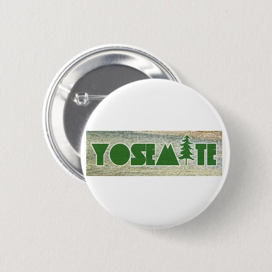 Yosemite-Nationalpark Button (Vorne & Hinten)