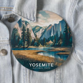 Yosemite-Nationalpark Button (Beispiel)