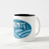 Yosemite Nationalpark California Außenbereich Zweifarbige Tasse (VorderseiteRechts)