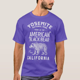 Yosemite Nationalpark California Bär Vintag Gif T-Shirt