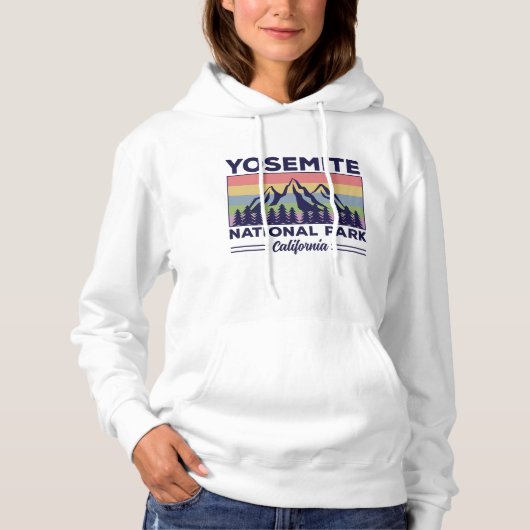 Yosemite Nationalpark California Hoodie (Vorderseite)