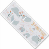 Yosemite Nationalpark California Illustrierte Kart Aufkleber (Vorderseite)