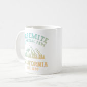 Yosemite Nationalpark California Kaffeetasse (Vorderseite Links)