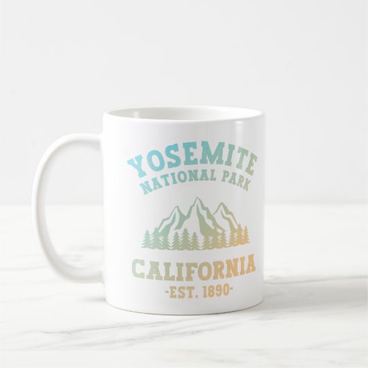 Yosemite Nationalpark California Kaffeetasse (Links)