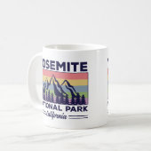 Yosemite Nationalpark California Kaffeetasse (Vorderseite Links)