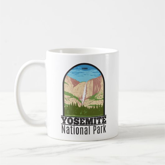 Yosemite Nationalpark California Kaffeetasse (Links)