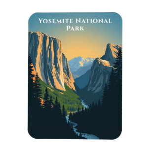Yosemite Nationalpark California Magnet