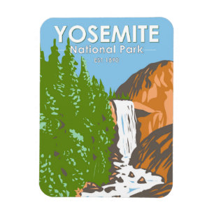 Yosemite Nationalpark California Magnet