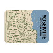 Yosemite Nationalpark California Magnet (Horizontal)