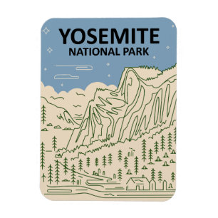 Yosemite Nationalpark California Magnet
