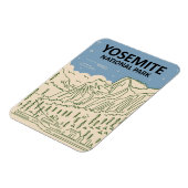 Yosemite Nationalpark California Magnet (Linke Seite)