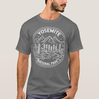 Yosemite Nationalpark California Monoline T-Shirt