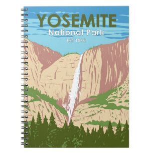 Yosemite Nationalpark California Notizblock